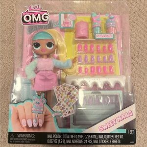 L.O.L. Surprise! O.M.G. Sweet Nails Art Set - Pink and Blue